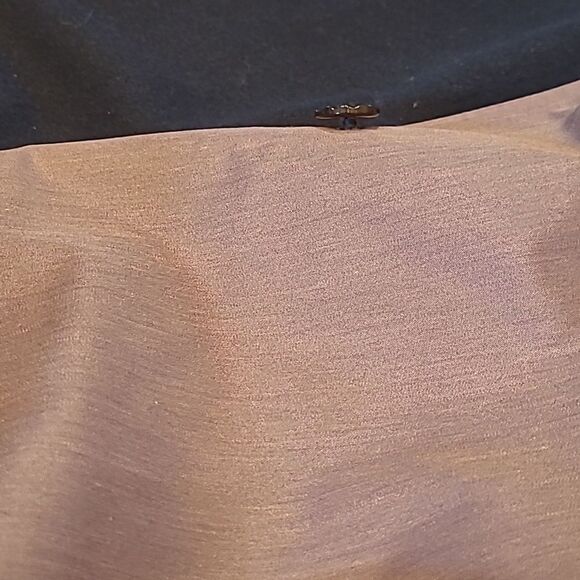 London Fog sz 8 reg Stylish Purple Long Coat with removable liner - Picture 15 of 16